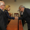 La ministra Alicia Pucheta de Correa participó de la toma de juramento.