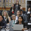 El ministro enlace de la Dirección de DD.HH. parcipó de la audiencia pública.