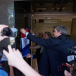 El presidente de la Circunscripción Judicial de Cordillera, el doctor Carlos Cabriza descubrió la placa del nuevo local