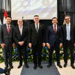 El presidente, Dr. Diesel, asistió como invitado a un acto protocolar en honor al Ministro de Relaciones Exteriores de Israel