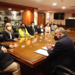 La reunión se llevó a cabo en la Sala del Pleno de la CSJ.