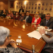 Esta reunión fue realizada con el objetivo de proponer labores que optimice el acceso a la justicia, la transparencia y la lucha contra la mora judicial.