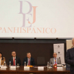 El director de la Real Academia Española, Santiago Muñoz Machado, durante la presentación de la obra que estuvo bajo su dirección.