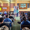 La actividad incluyó temas como derechos y obligaciones, bullying, ciberbullying, acoso escolar y Derecho Penal.