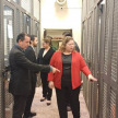 La actividad tuvo lugar en la bóveda de seguridad de la sede judicial.
