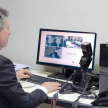 Sebastían Cáceres, fotógrafo de la Dirección de Comunicación de la CSJ.