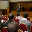 La disertación se centró en dos puntos principales, la teoría de la Constitución y la garantía de inconstitucionalidad.