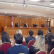  Charla en el Salón Auditorio “Dra. Serafina Dávalos” sobre el funcionamiento del sistema disciplinario del Poder Judicial. 