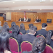 Charla sobre el sistema disciplinario para miembros de la Institución.