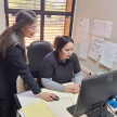 La implementación y capacitación estuvo a cargo del funcionaria Fátima Díaz.