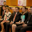 Estuvieron presentes el titular de la Corte Suprema de Justicia, doctor Luis María Benitez Riera; la ministra de la máxima instancia judicial, doctora Gladys Bareiro de Módica, el presidente de la República, Horacio Cartes; entre otros.