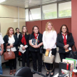La visita se dio en el marco del programa Educando en Justicia.