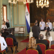 Momento del juramento de rigor.