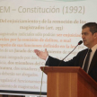 El doctor Riera expuso sobre el enjuiciamiento de los magistrados.