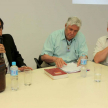 Conversatorio con los representantes de los países de la región acerca de sus experiencias sobre la Operación Cóndor y los procesos judiciales iniciados en épocas democráticas.