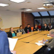 Investigadores y estudiantes de ciencias jurídicas del Centro de Estudios Latinoamericanos de la Universidad de Georgetown participaron de la actividad.