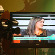 La licenciada Amada Herrera, encargada de la campaña