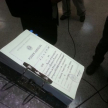 El exhorto de extradición.
