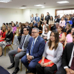 El acto se llevó a cabo en la Sala de Conferencias del noveno piso de la Torre Norte del Palacio de Justicia de Asunción.