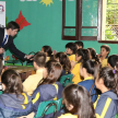 El coordinador de Educando en Justicia, licenciado Aldo Ávalos, dialogó amenamente con los alumnos sobre temas inherentes a adolescentes.