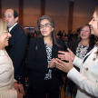 La ministra Alicia Pucheta junto a la directora ejecutiva del Parque Tecnológico Itaipú Paraguay.