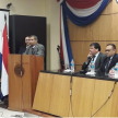 El ministro Manuel Ramírez Candia también hizo uso de palabra en el curso.