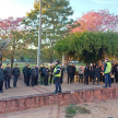 Se realizó un simulacro general de evacuación en la sede del Palacio de Justicia de Pilar. 