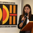 Abg. Nury Montiel, directora de Derechos Humanos de la Corte Suprema de Justicia.
