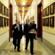 El ministro Benítez Riera dialogó sobre diversos puntos con el presidente de la Corte Suprema de la Nación mexicana, Luis María Aguilar.