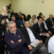 Numerosas personas llegaron hasa la sala para el seguir el desarrollo de la causa.