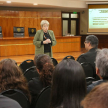 La charla estuvo a cargo de la doctora María Lilian Pusineri.