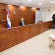 El acto de juramento se formalizó ante la Secretaría General de la Corte Suprema de Justicia, a cargo de la abogada Ximena Martínez Seifart.