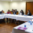 Directores de diferentes dependencias de la Corte Suprema se reunieron ayer.