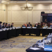 El encuentro desarrollado en la Sala de Audiencias del Tribunal Constitucional estuvo organizado por el Programa Estado de Derecho de la Fundación Konrad Adenauer.