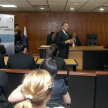 La visita se realizó en el marco del Programa Educando en Justicia ejecutado por la Secretaría de Educación de la Corte