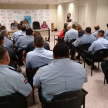 El encuentro se llevpó a cabo en la sede judicial de Cordillera. 