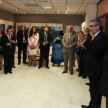 Visita guiada a los magistrados por el Museo de la Justicia y Centro de Documentación y Archivo para la defensa de los Derechos Humanos, en la planta baja del Palacio de Justicia.
