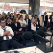 Específicamente los encargados de la mesa de entrada y salida y la Oficina Técnico Registral del RUA participaron del curso.