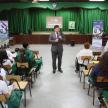  “El Juez que yo quiero” en la Escuela Básica N° 1057 privada subvencionada “San Cristóbal” de la ciudad de Asunción.