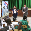 La actividad contó con la presencia de la magistrada Gloria Benítez, miembro del Tribunal de Apelación de la Niñez y de la Adolescencia.