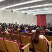 La jornada de evaluación se desarrolló en el Salón Auditorio de la Universidad Nacional de Concepción.
