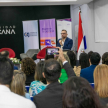 El acto de apertura estuvo a cargo del doctor Sergio Duarte Masi, rector de la Universidad Americana, quien destacó la importancia de la articulación interinstitucional.