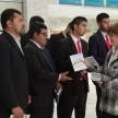 Los estudiantes recibieron materiales didácticos y la Constitución Nacional edición bolsillo