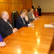 El juramento de rigor se llevo a cabo en el Salón Auditorio del Palacio de Justicia de Asunción.   