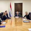 El presidente de la CSJ, doctor Diesel realizó jornada de trabajo en Ciudad del Este.