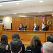 Dante Ariel Leguizamón Morra, en representación de la familia, compartió una reflexión sobre el significado de la medida de reparación y recordó el legado de su padre en la defensa de la libertad de expresión.