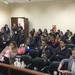 Magistrados, funcionarios y operadores judiciales presentes en la capacitación.