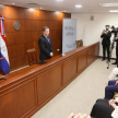 El presidente de la Corte Suprema extendió sus felicitaciones a los juramentados.