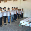 Juramento de 12 voluntarios de justicia en Luque.