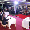 Los actores del simulacro son los estudiantes ganadores de la Competencia Interuniversitaria de DDHH Mout Court 2018.